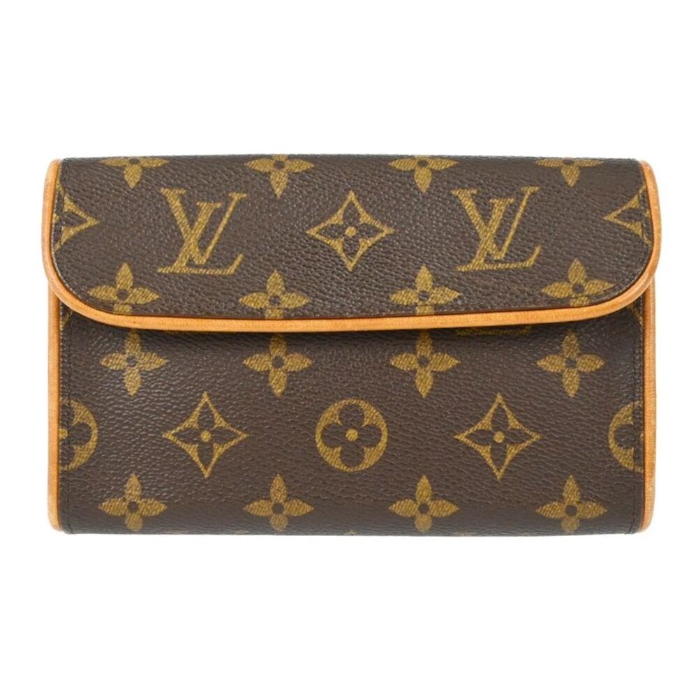 Louis Vuitton Florentine Waist Monogram Canvas Brown Canvas Handbag
